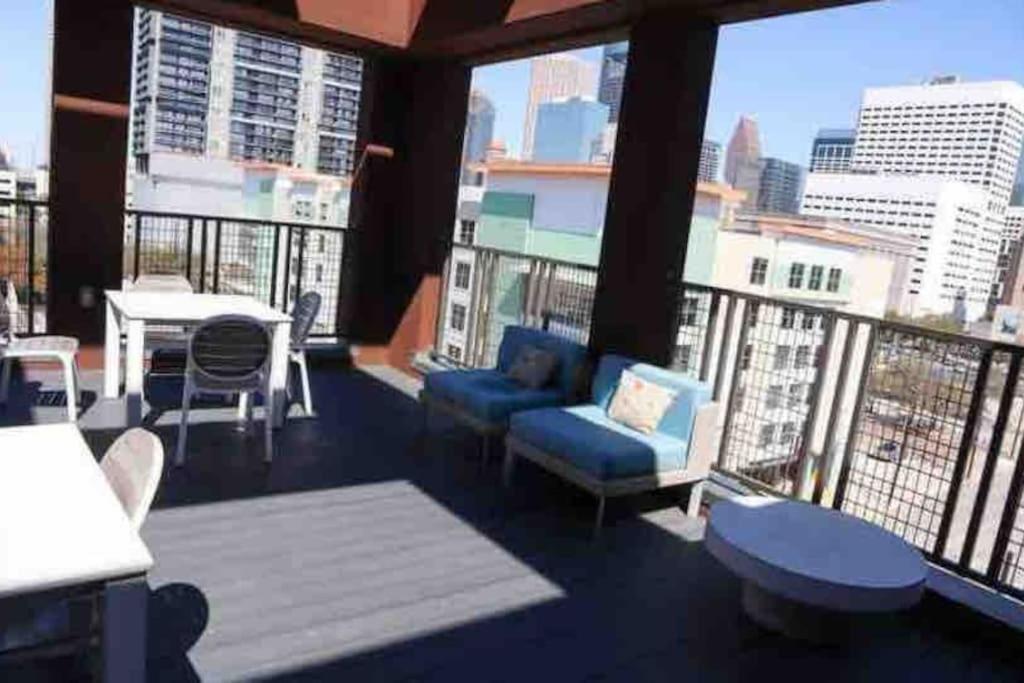 Fancy Apt Downtown. Pool. Gym. Lounge. Pet Ok Houston Esterno foto